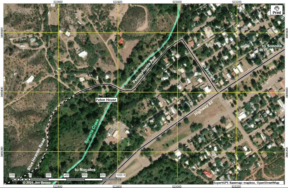 Ms. Paton's House Map