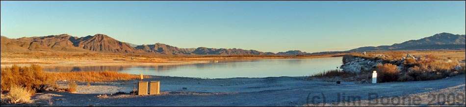 Ash Meadows National Wildlife Refuge, Crystal Reservior Panorama