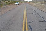 Desert road in Death Valley National Park