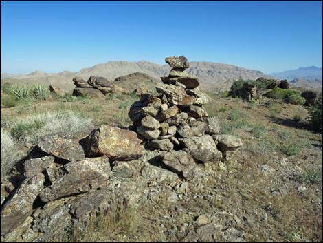 Mining Claim Marker Cairns