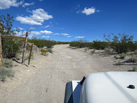 Ash Springs Rock Art Site Road