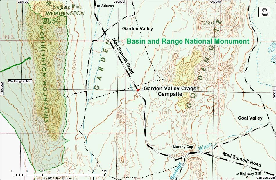 Campsite Map