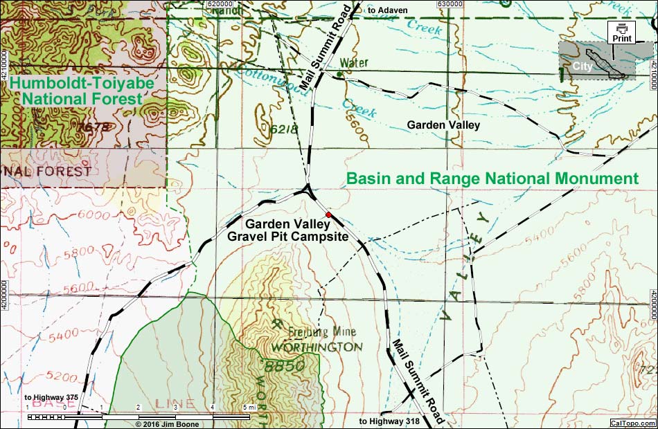 Campsite Map