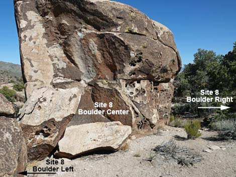 Paiute Rock Site 8