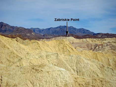 Golden Canyon to Zabriskie Point Trail