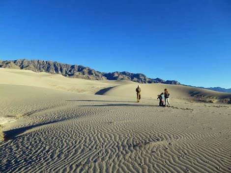 Desert Dry Lake Dunes North