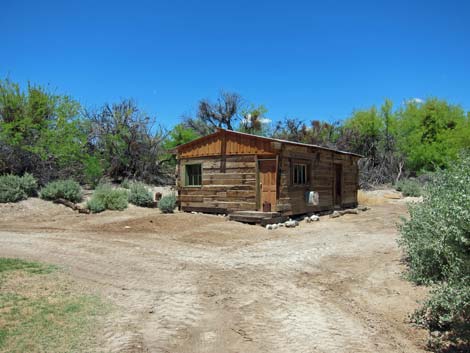 Railroad Tie Cabin