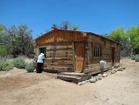 Railroad Tie Cabin