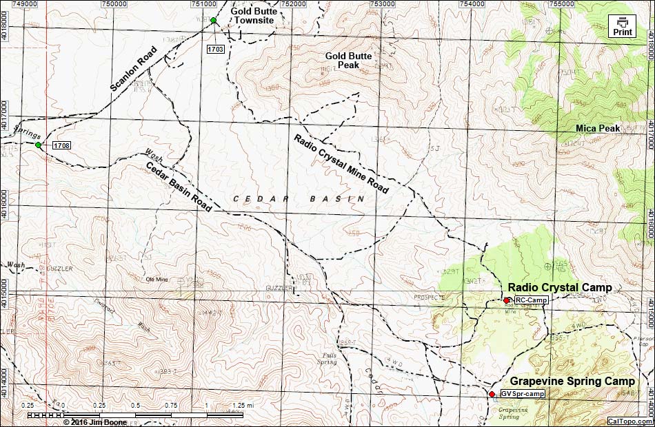 Grapevine Spring Map