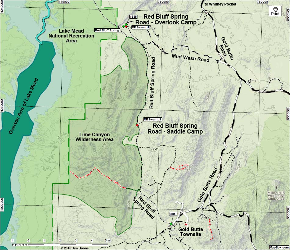 Red Bluff Spring Overlook