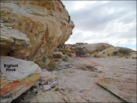 Falling Man Rock Art Site