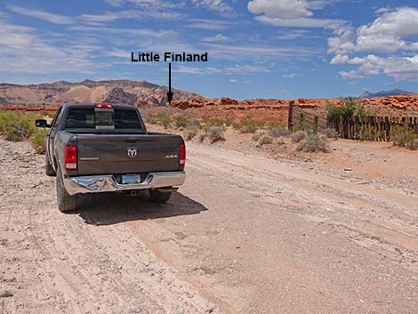 Mud Wash Corral to Little Finland