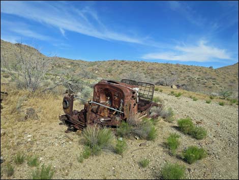 Mud Wash North Road  Nevada Mica Mine Road