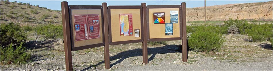 Gold Butte Road Kiosk #1