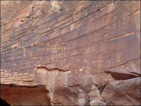 mud wash petroglyph