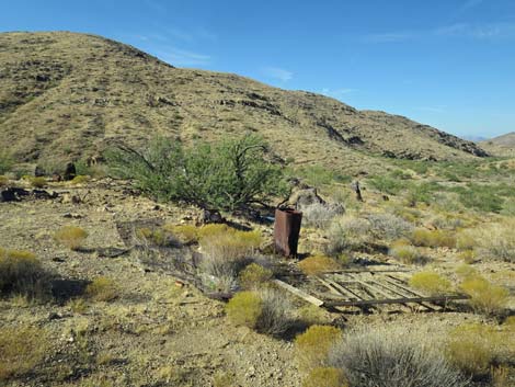 Nevada Mica Mine Road