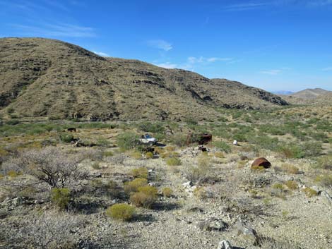 Nevada Mica Mine Road