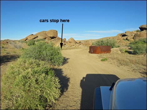 Gold Butte Peak Road