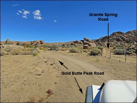 Gold Butte Peak Road