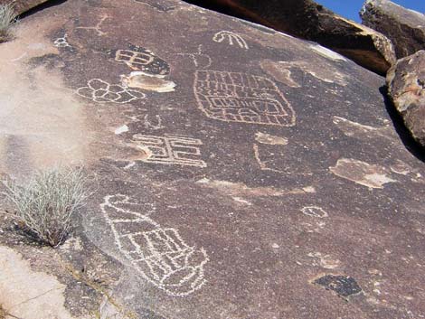 Grapevine Canyon Petroglyphs