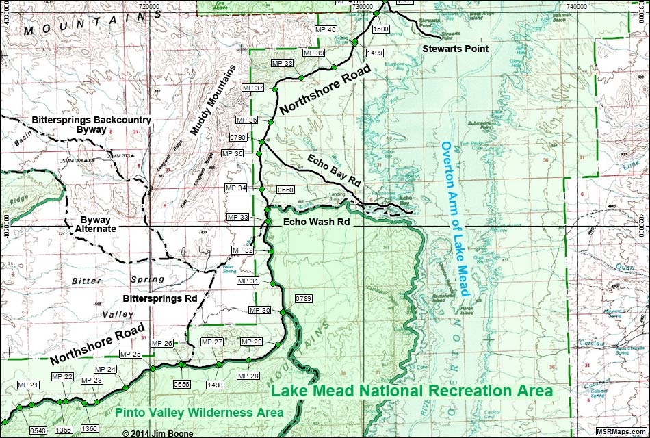 Northshore Road Map