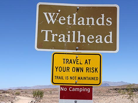 Wetlands) Trailhead