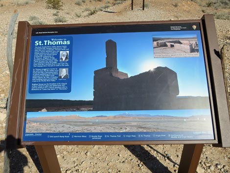 St. Thomas Townsite Trailhead