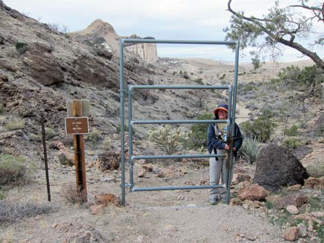 Hole-in-the-Wall to Mid Hills Trail