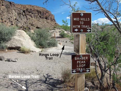 Hole-in-the-Wall to Mid Hills Trail