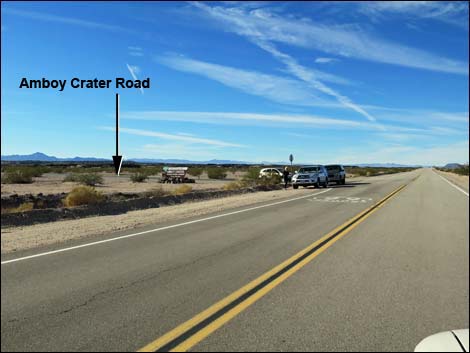 Amboy Crater Road