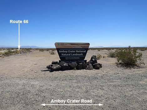 Amboy Crater Road