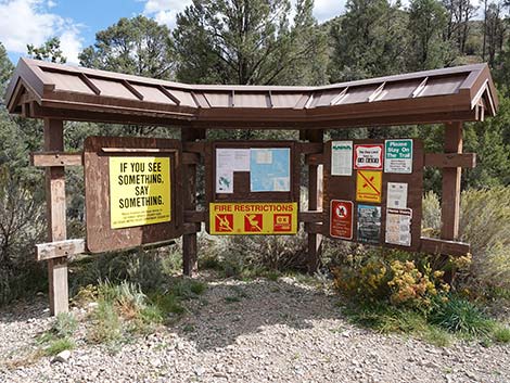 Lovell Canyon Trailhead