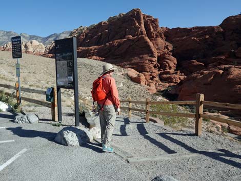 Calico Hills 2 Trailhead