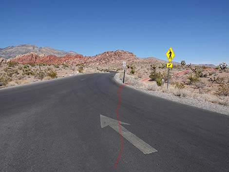 Entrance Station to Calico Basin Trail