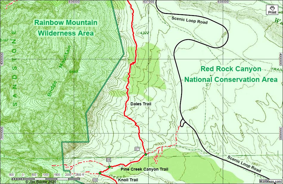 Escarpment Trail Map