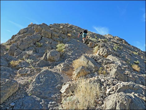 Lone Mountain, East Ridge