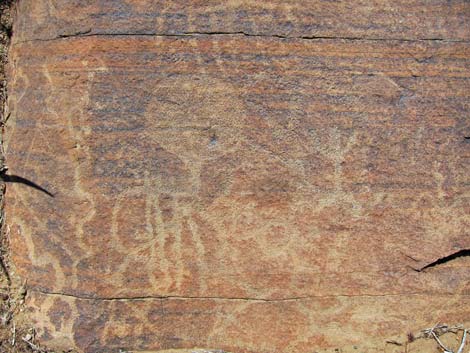 Rock Art Around Red Rock Canyon NCA