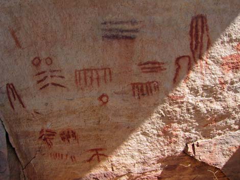 Rock Art Around Red Rock Canyon NCA