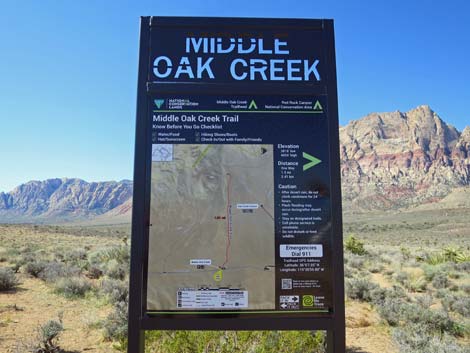 Middle Oak Creek Trailhead