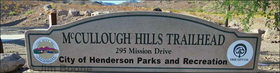 McCullough Hills Trailhead